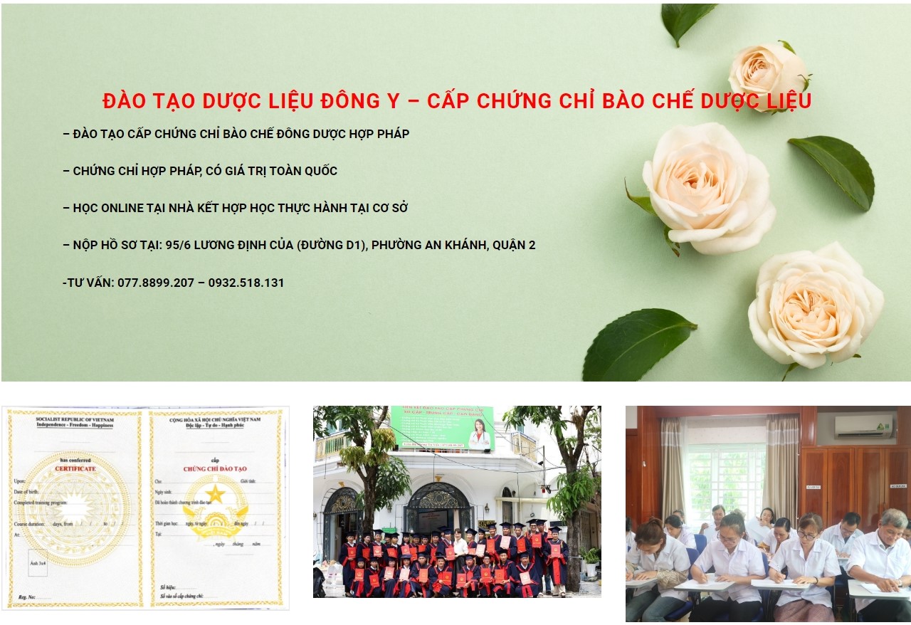 học chứng chỉ hành nghề đông y