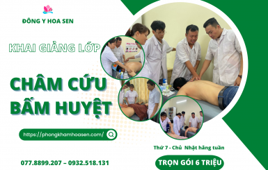 Học châm cứu bấm huyệt ở đâu thì uy tín và chất lượng?