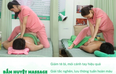 Nên bấm huyệt chữa đau vai gáy ở đâu uy tín?