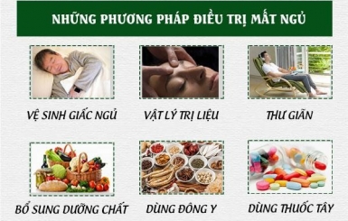 Các biện pháp điều trị rối loạn giấc ngủ
