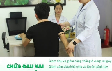 Đau vai gáy lan xuống cánh tay nguyên nhân và cách điều trị
