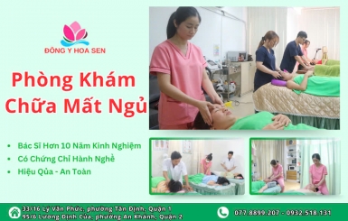 Đông Y Hoa Sen – Địa chỉ chữa mất ngủ uy tín tại TPHCM