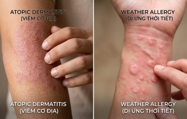 Phân Biệt Dị Ứng Mùa Và Viêm Da Cơ Địa Theo Đông Y – Hiểu Đúng Để Điều Trị Hiệu Quả