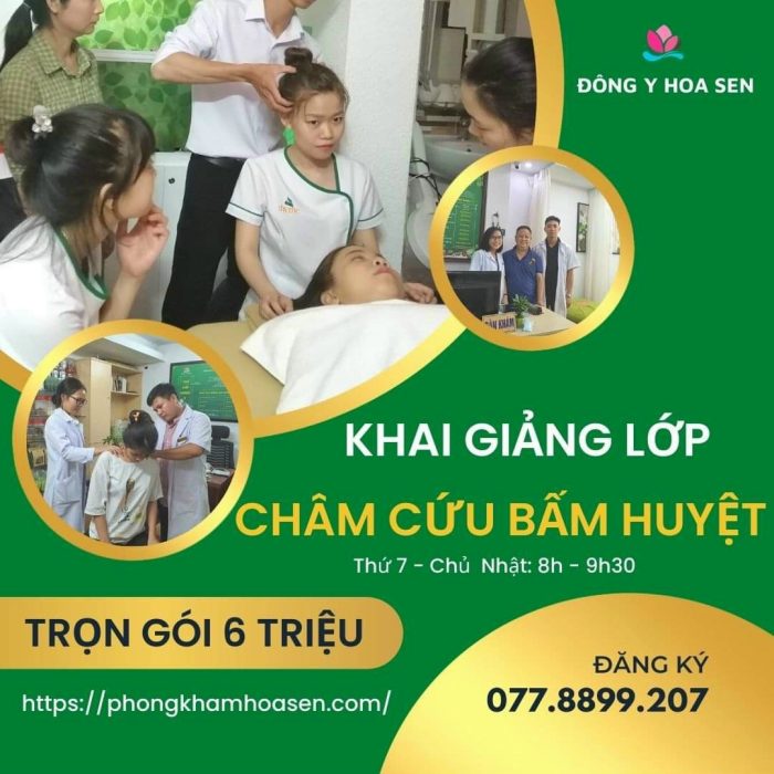 Chiêu Sinh Lớp Xoa Bóp Bấm Huyệt - Vật Lý Trị Liệu