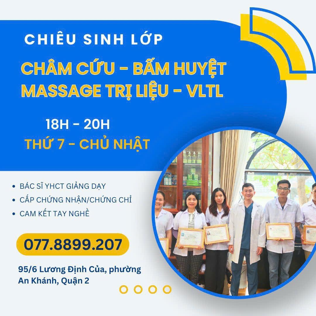 Địa Chỉ Học Massage Xoa Bóp Bấm Huyệt