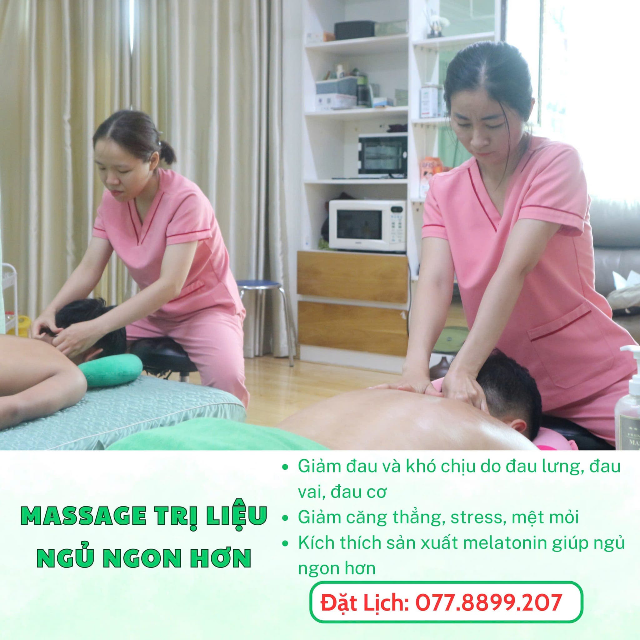 dịch vụ xoa bóp bấm huyệt tại nhà
