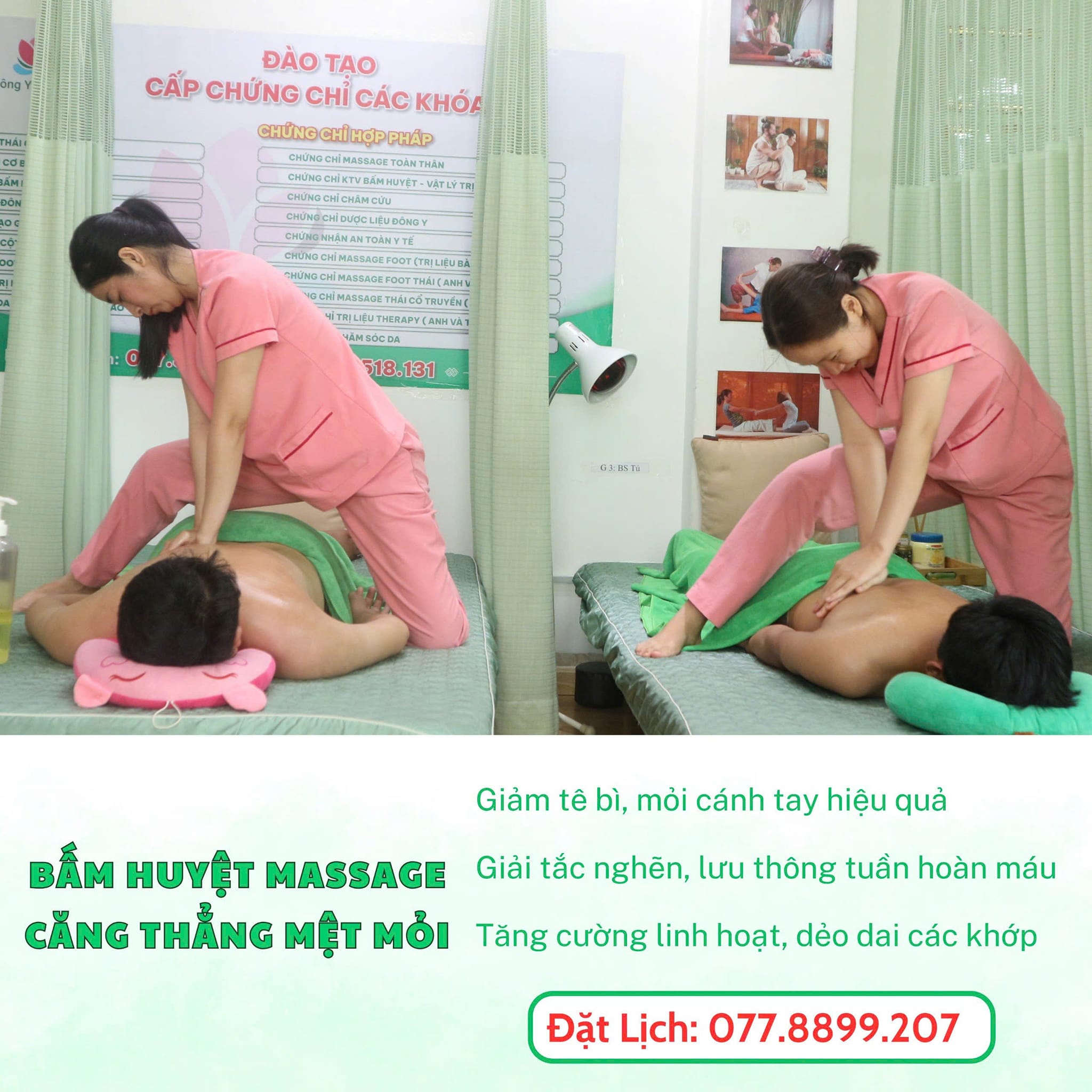 dịch vụ xoa bóp bấm huyệt tại nhà