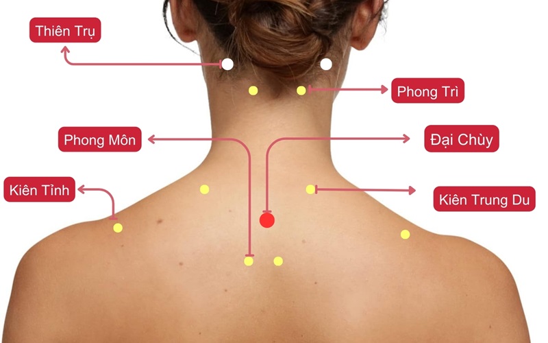 Học cách bấm huyệt chữa đau vai gáy tại nhà