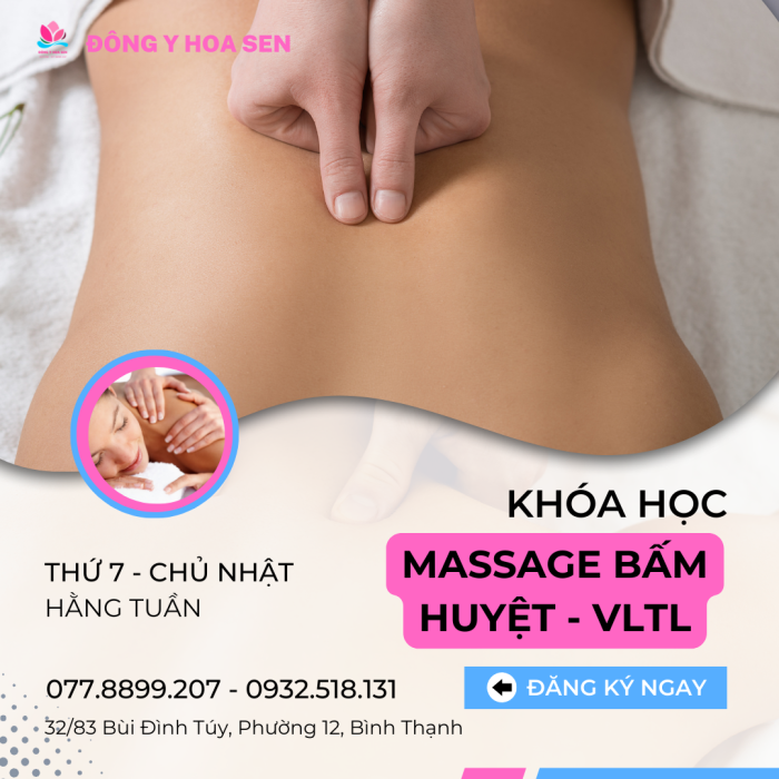 đào tạo bấm huyệt chuẩn bộ y tế