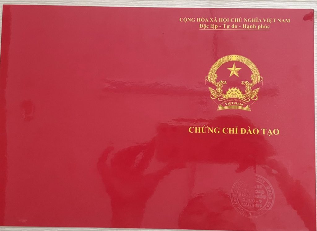 chứng chỉ vật lý trị liệu chuẩn bộ y tế