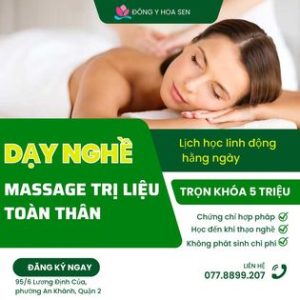 Khai giảng lớp chứng chỉ xoa bóp bấm huyệt